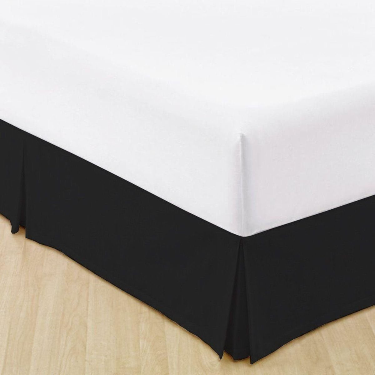 Saia Para Cama Box Casal Jade - Preto | Abdouni